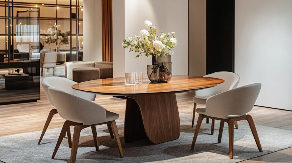 L’impact de la forme de votre table à manger sur l’expérience client en restauration